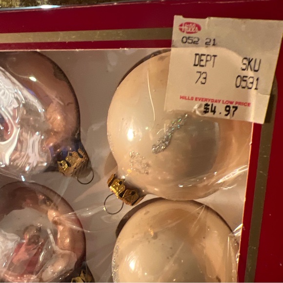 Rare Vintage VICTORIA Collection Christmas glass ornaments lot 30 ornaments USA - Picture 11 of 11